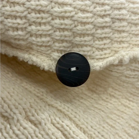 Kilronan Knitwear Merino Wool Cable Knit Cardigan Sweater Ireland L - Picture 14 of 14